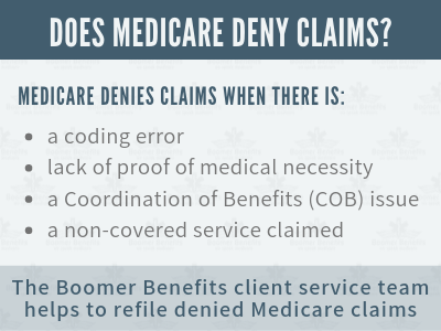 Does medicare deny claims