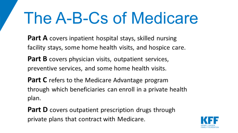 Difference Between Medicare A And C