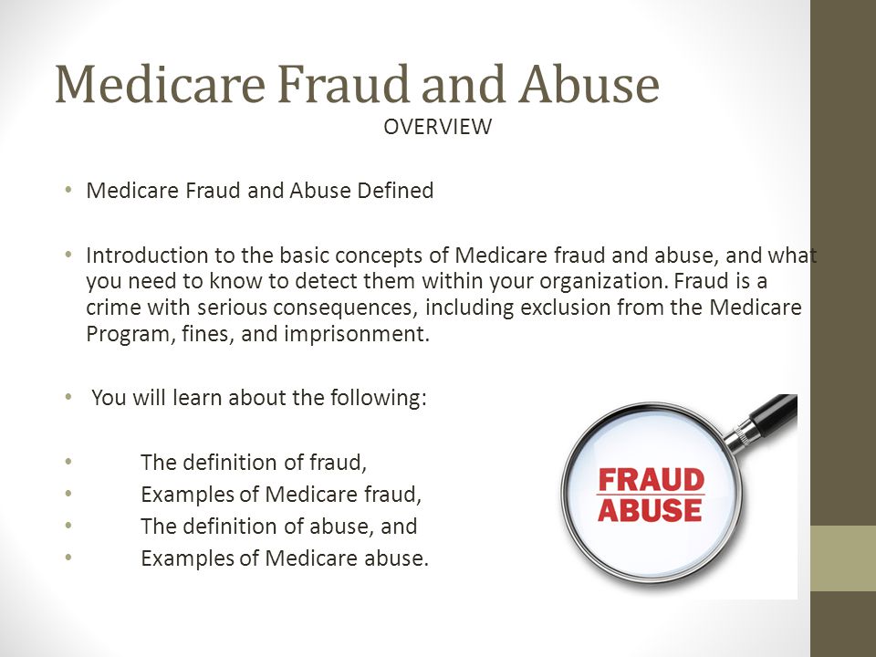 Difference Between Medicare Fraud and Abuse